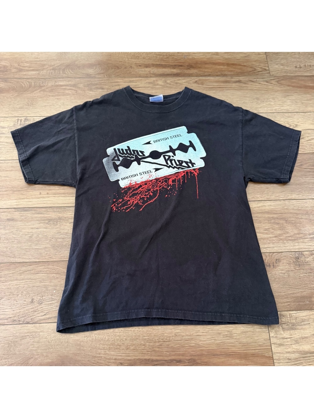 Judas Priest British Steel T Shirt L 2011 Band Tee